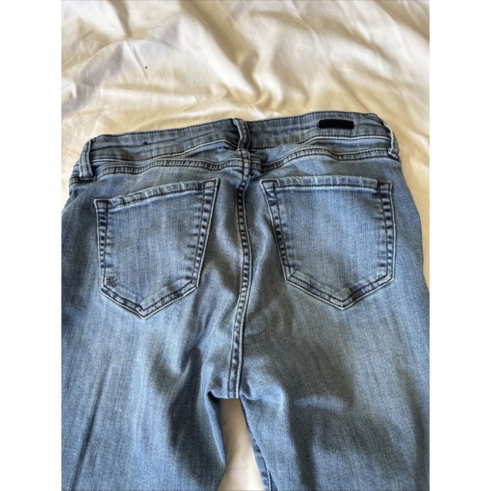 Kuth From The Kloth Women's Ankle Straight Leg Cuff Size 6 Denim Jeans - Picture 7 of 7